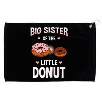 Big Sister Of The Little Donut Gender Reveal Announcement Grommeted Golf Towel