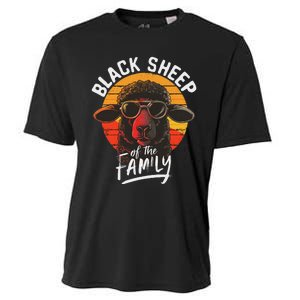 Black S.H.E.E.P Of He Family Funny Saying Cooling Performance Crew T-Shirt