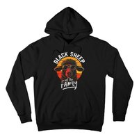 Black S.H.E.E.P Of He Family Funny Saying Hoodie