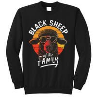 Black S.H.E.E.P Of He Family Funny Saying Sweatshirt