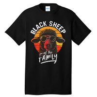 Black S.H.E.E.P Of He Family Funny Saying Tall T-Shirt