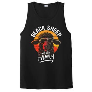 Black S.H.E.E.P Of He Family Funny Saying PosiCharge Competitor Tank