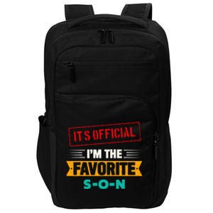 Beloved Son Of The Family Its Official Im The Favorite Son Impact Tech Backpack