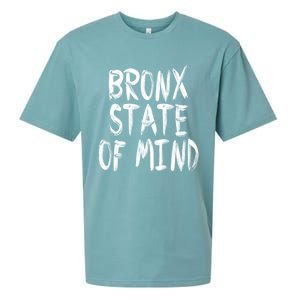 Bronx State Of Mind Ny New York Bx Nyc Gift Sueded Cloud Jersey T-Shirt