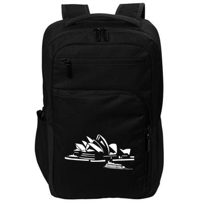 Beautiful Sydney Opera House Australia Impact Tech Backpack