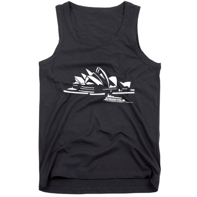 Beautiful Sydney Opera House Australia Tank Top