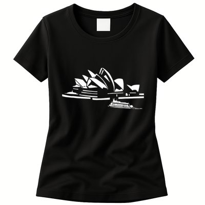 Beautiful Sydney Opera House Australia Womens T-Shirt