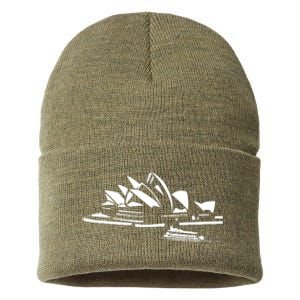 Beautiful Sydney Opera House Australia Sustainable Knit Beanie