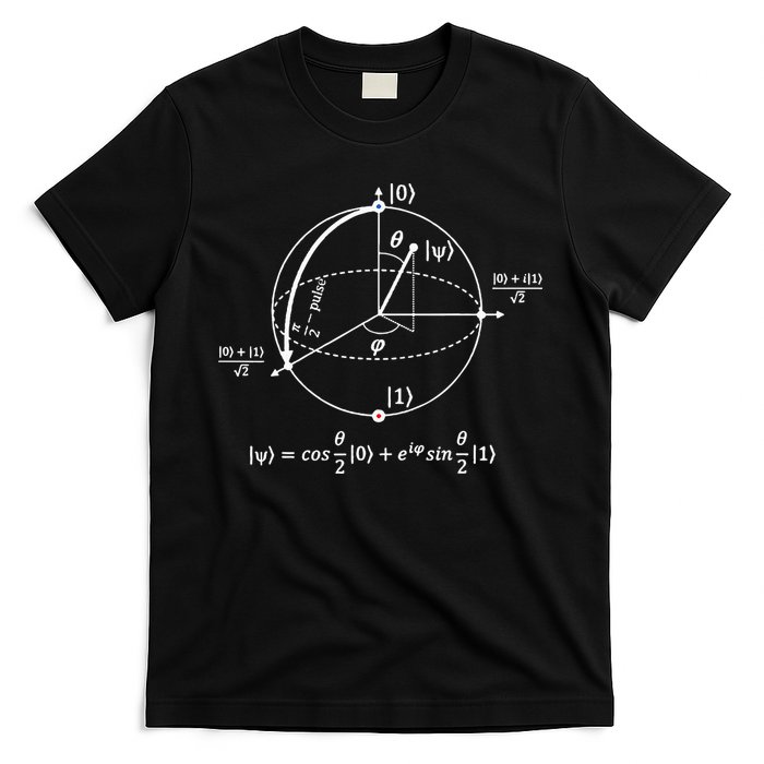 Bloch Sphere Of Quantum Information Physics And Science T-Shirt