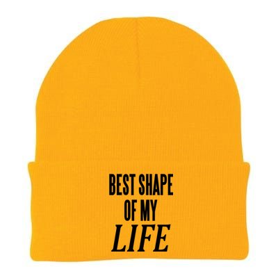 Best Shape Of My Life Workout Exercise Gym Cute Gift Knit Cap Winter Beanie