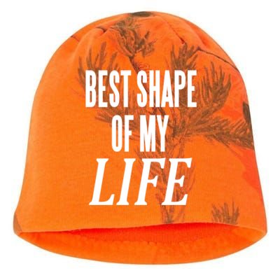 Best Shape Of My Life Workout Exercise Gym Cute Gift Kati - Camo Knit Beanie