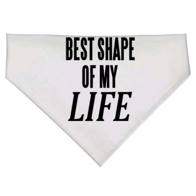 Best Shape Of My Life Workout Exercise Gym Cute Gift USA-Made Doggie Bandana