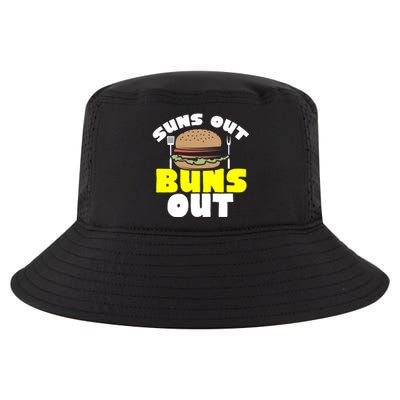 Barbeque Suns Out Buns Out Bbq Burger Barbeque Gift Cool Comfort Performance Bucket Hat