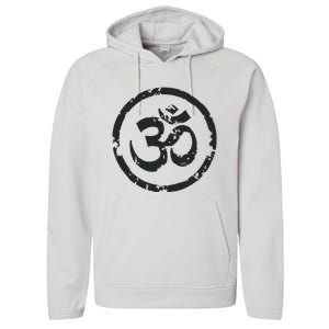 Buddhist Symbol Om Cool Buddhism Yoga Tao Zen Men Women Performance Fleece Hoodie