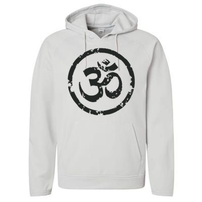 Buddhist Symbol Om Cool Buddhism Yoga Tao Zen Men Women Performance Fleece Hoodie