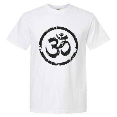 Buddhist Symbol Om Cool Buddhism Yoga Tao Zen Men Women Garment-Dyed Heavyweight T-Shirt