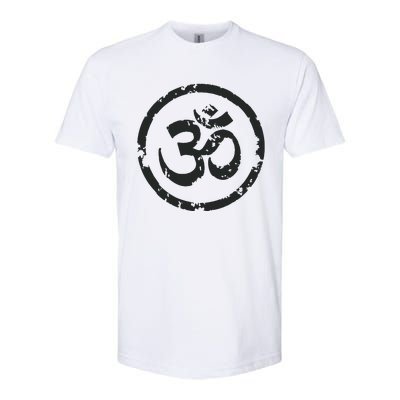 Buddhist Symbol Om Cool Buddhism Yoga Tao Zen Men Women Softstyle® CVC T-Shirt