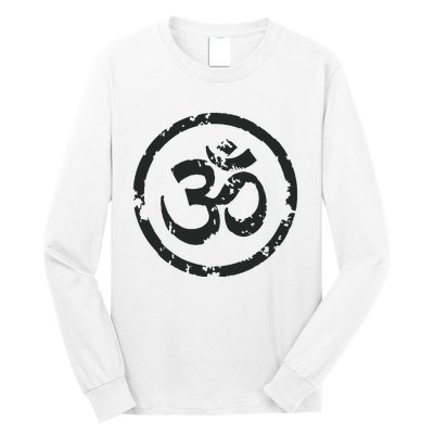 Buddhist Symbol Om Cool Buddhism Yoga Tao Zen Men Women Long Sleeve Shirt