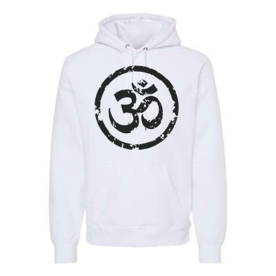 Buddhist Symbol Om Cool Buddhism Yoga Tao Zen Men Women Premium Hoodie