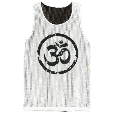 Buddhist Symbol Om Cool Buddhism Yoga Tao Zen Men Women Mesh Reversible Basketball Jersey Tank