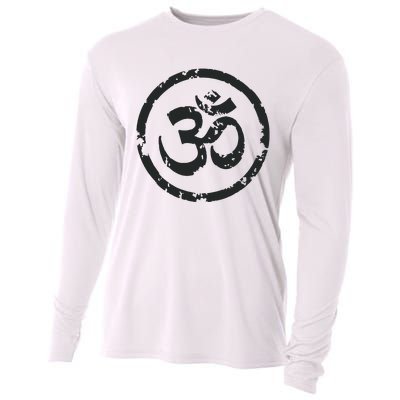 Buddhist Symbol Om Cool Buddhism Yoga Tao Zen Men Women Cooling Performance Long Sleeve Crew