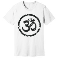 Buddhist Symbol Om Cool Buddhism Yoga Tao Zen Men Women Premium T-Shirt