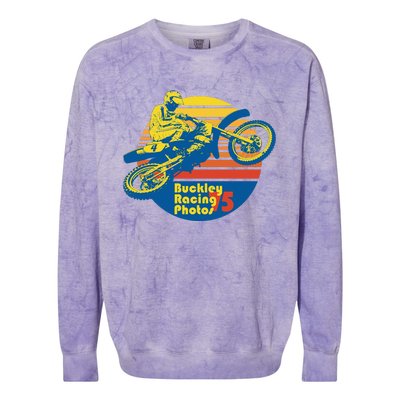 Buckley Sunset Over Florida Sweatshirt Colorblast Crewneck Sweatshirt