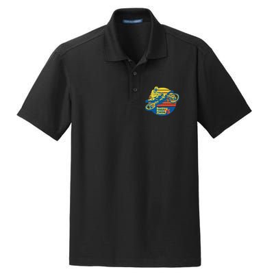 Buckley Sunset Over Florida Sweatshirt Dry Zone Grid Polo