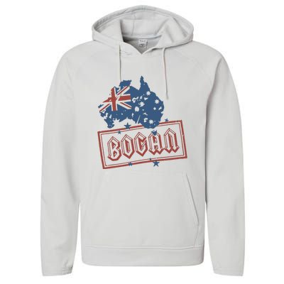 Bogan Stamp Of Approval Aussie Performance Fleece Hoodie