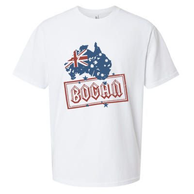 Bogan Stamp Of Approval Aussie Sueded Cloud Jersey T-Shirt