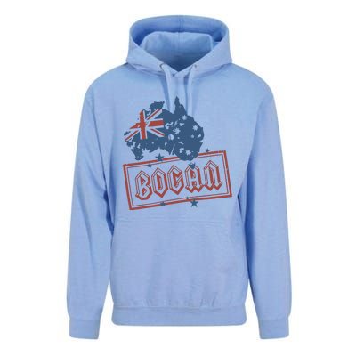 Bogan Stamp Of Approval Aussie Unisex Surf Hoodie