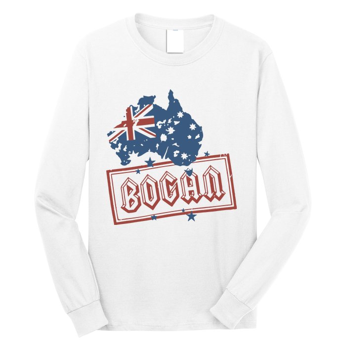 Bogan Stamp Of Approval Aussie Long Sleeve Shirt