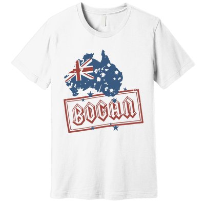 Bogan Stamp Of Approval Aussie Premium T-Shirt