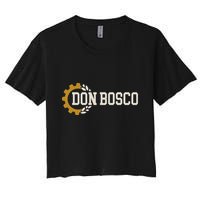 Bosconian. Students Of St. John Bosco Women's Crop Top Tee