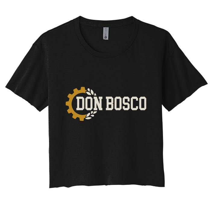 Bosconian. Students Of St. John Bosco Women's Crop Top Tee