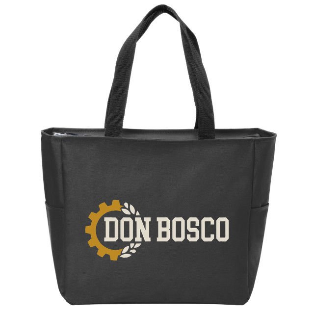 Bosconian. Students Of St. John Bosco Zip Tote Bag
