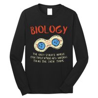 Biology Study Organism Genetics Science Microbiologist Long Sleeve Shirt