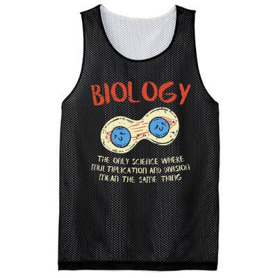 Biology Study Organism Genetics Science Microbiologist Mesh Reversible Basketball Jersey Tank