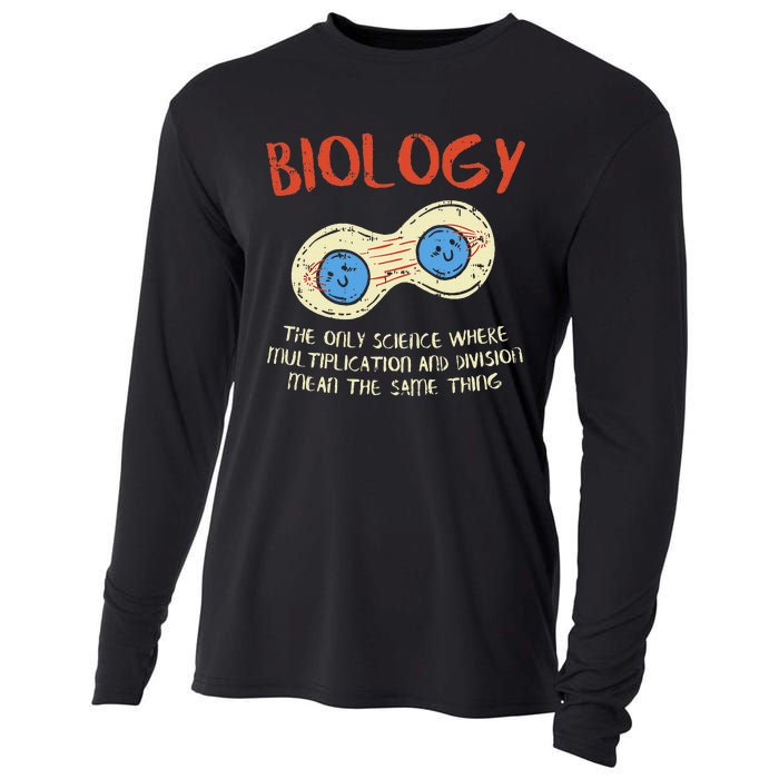 Biology Study Organism Genetics Science Microbiologist Cooling Performance Long Sleeve Crew