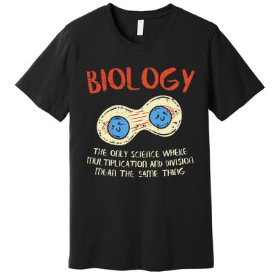 Biology Study Organism Genetics Science Microbiologist Premium T-Shirt