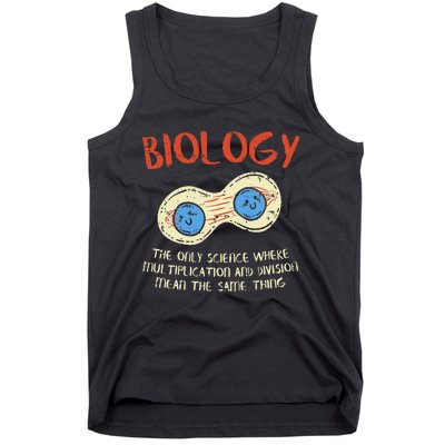 Biology Study Organism Genetics Science Microbiologist Tank Top