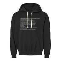 BSOD Computer Error Blue Screen Of Death Garment-Dyed Fleece Hoodie