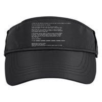 BSOD Computer Error Blue Screen Of Death Adult Drive Performance Visor