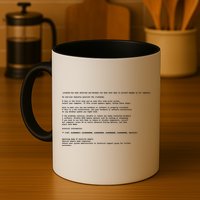 BSOD Computer Error Blue Screen Of Death Mug