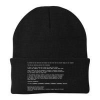 BSOD Computer Error Blue Screen Of Death Beanie