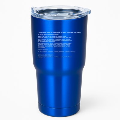 BSOD Computer Error Blue Screen Of Death Tumbler