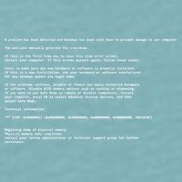 BSOD Computer Error Blue Screen Of Death Sueded Cloud Jersey T-Shirt