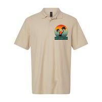 Brunswick Sunset Palm Trees Horizon Beauty Softstyle Adult Sport Polo