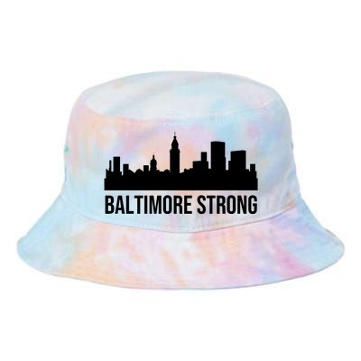 Baltimore Strong Pray For Baltimore Francis Scott Key Tie Dye Newport Bucket Hat