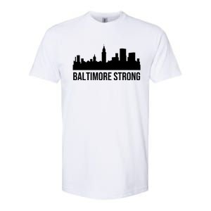 Baltimore Strong Pray For Baltimore Francis Scott Key Softstyle CVC T-Shirt